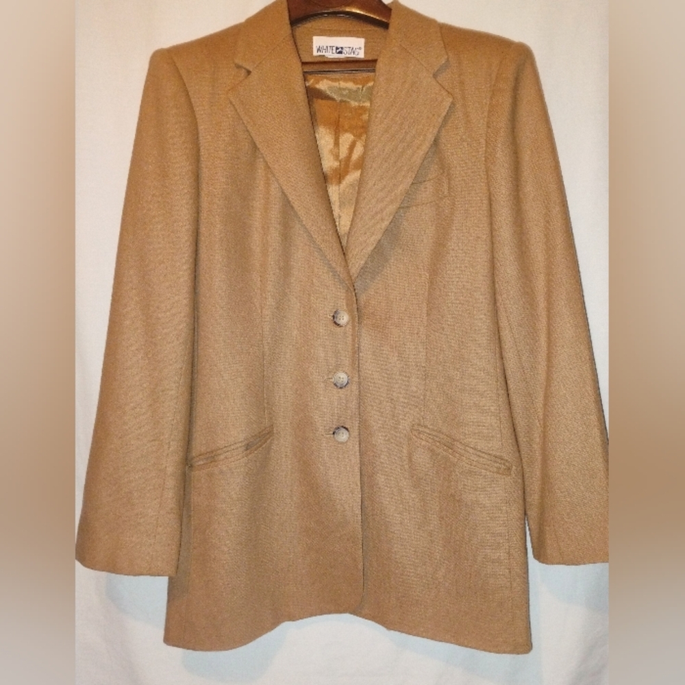 Women's Camel Jacket Blazer
